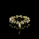 1.29 Cts 14k Yellow Gold Pear Shape Pendant Pendant - Image 4