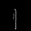 10.94 Cts 14k White Gold Mix Shape Station Bracelet - Image 3