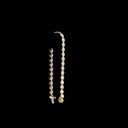 9.82 Cts 14k Yellow Gold Round Shape Tennis Bracelet - Image 3