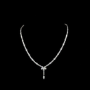 13.91 Cts 14k White Gold Mix Shape Special Necklace - Video