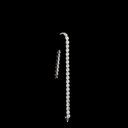 14.99 Cts 14k White Gold Round Shape Tennis Bracelet - Image 3