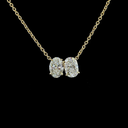 3.12 Cts 14k Yellow Gold Mix Shape Pendant Pendant - Image 3
