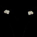 2.07 Cts 14k Yellow Gold Mix Shape Studs Earring - Video