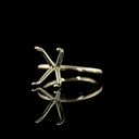 0 Cts 18k White Gold Shape Solitaire Ring - Image 3