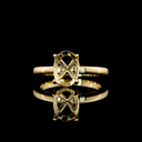 0 Cts 18k Yellow Gold Shape Solitaire Ring - Video