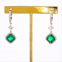 1.04 Cts 14k Yellow Gold Mix Shape Hanging Earring - Video