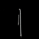 4.78 Cts 14k White Gold Oval Shape Tennis Bracelet - Image 3
