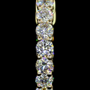 1.05 Cts 14k Yellow Gold Round Shape Huggies Earring - Image 3