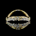 0.94 Cts 14k Yellow Gold Mix Shape Eternity Band Eternity Band - Video
