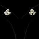 2.94 Cts 14k Yellow Gold Mix Shape Studs Earring - Video