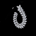 5.44 Cts 14k White Gold Marquise Shape Crawler Earring - Image 4