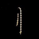 7.62 Cts 14k Yellow Gold Pear Shape Tennis Bracelet - Image 3