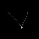 3.14 Cts 14k Yellow Gold Asscher Shape Pendant Pendant - Video
