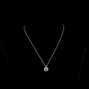 2.56 Cts 14k White Gold Round Shape Pendant Pendant - Video