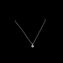 2.1 Cts 14k White Gold Square Antique Cushion Shape Pendant Pendant - Video