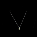 2.08 Cts 14k White Gold Antique Cushion Shape Pendant Pendant - Video