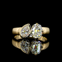1.5 Cts 14k Yellow Gold Mix Shape Special Ring - Video