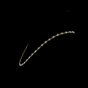 5.88 Cts 14k Yellow Gold Round Shape Station Necklace - Image 2