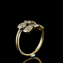 1.78 Cts 14k Yellow Gold Emerald Shape Special Eternity Band - Image 2