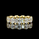 3.3 Cts 18k Yellow Gold Mix Shape Eternity Band Eternity Band - Video