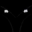 1.77 Cts 14k White Gold Mix Shape Studs Earring - Video