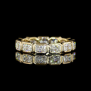 2.11 Cts 14k Yellow Gold Radiant Shape Eternity Band Eternity Band - Video