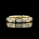 0.69 Cts 14k Yellow Gold Oval Shape Eternity Band Eternity Band - Video