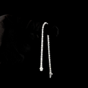 4.12 Cts 14k White Gold Mix Shape Tennis Bracelet - Image 3