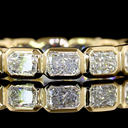 1.9 Cts 18k Yellow Gold Radiant Shape Eternity Band Eternity Band - Image 3