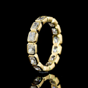 1.9 Cts 18k Yellow Gold Radiant Shape Eternity Band Eternity Band - Image 4