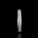 2.96 Cts 14k White Gold Princess Shape Eternity Band Eternity Band - Image 4