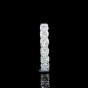 5.03 Cts Platinum Square Cushion Brilliant Shape Eternity Band Eternity Band - Image 2