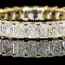 2.06 Cts 14k Yellow Gold Radiant Shape Eternity Band Eternity Band - Image 2