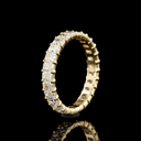 2.06 Cts 14k Yellow Gold Radiant Shape Eternity Band Eternity Band - Image 4