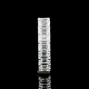 5.99 Cts 14k White Gold Emerald Shape Eternity Band Eternity Band - Image 3