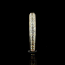 0.97 Cts 14k Yellow Gold Emerald Shape 3/4 Band Eternity Band - Image 4