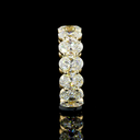 5.6 Cts 14k Yellow Gold Oval Shape Eternity Band Eternity Band - Image 3