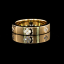 0.22 Cts 18k Yellow Gold Round Shape Eternity Band Eternity Band - Video