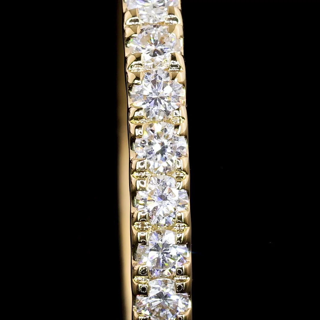 2.65 Cts 14k Yellow Gold Mix Shape Special Ring - Image 4