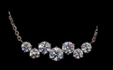 2.01 Cts 14k Rose Gold Round Shape Pendant Pendant - Image 2
