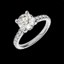 The Signature Round Brilliant Engagement Ring Style ENG313