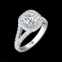 Martin Flyer Flyer Fit Engagement Ring DERMH40SCUQ-F-7.0RD