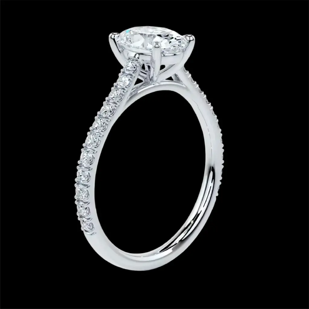 Certified Diamond Solitaire Engagement