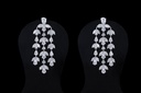 15.3 Cts 14k White Gold Mix Shape Special Earring