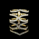 1.62 Cts 14k Yellow Gold Round Shape Special Eternity Band