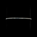 0.93 Cts 14k Yellow Gold Round Shape Tennis Bracelet