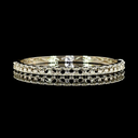 4.5 Cts 18k White Gold Round Shape Bangles Bracelet