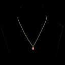 1.12 Cts 14k Yellow Gold Pear Shape Solitaire Pendant