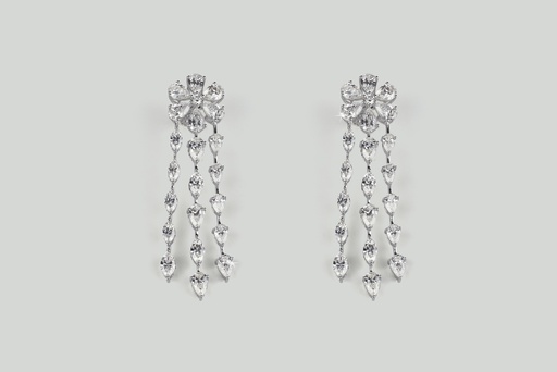 [ER14WSP1450P] 14.47 Cts 14k White Gold Mix Shape Special Earring