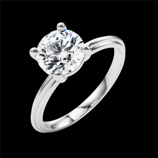The Signature Cushion Engagement Ring Style ENG127 